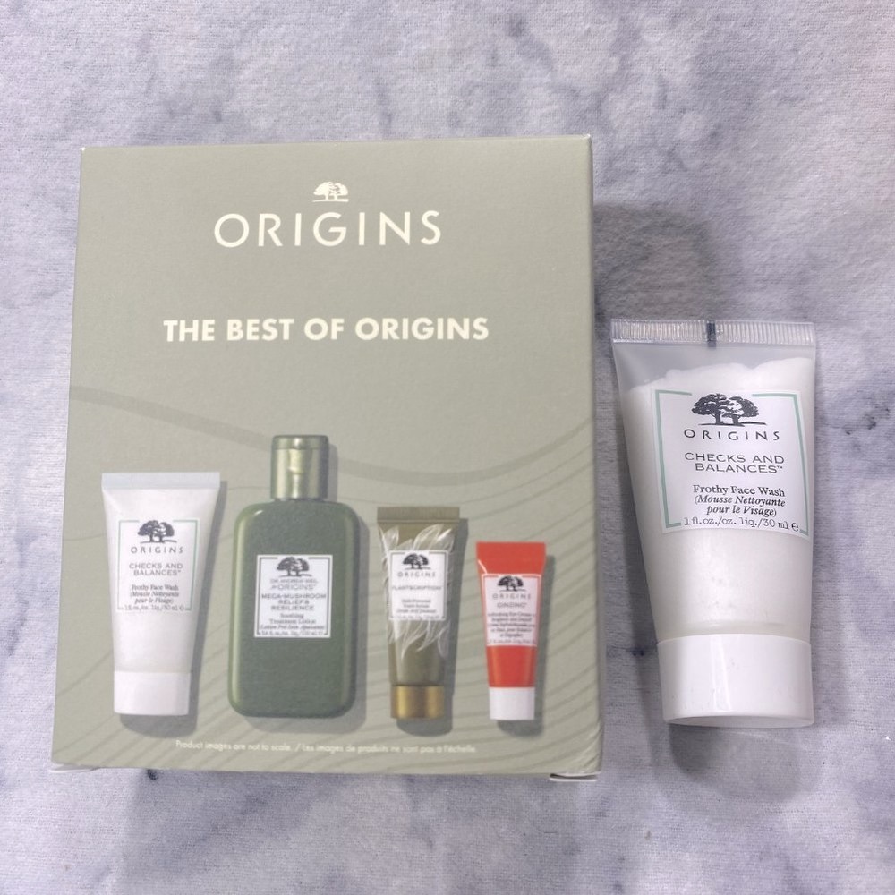 Origins The Best of Origins Skincare Set-Lotion,Wash,Cream,Serum-4pc-BOXED-NEW - Picture 5 of 16